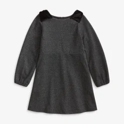 Appaman Blair Bow Dress NoirMicroPlaid