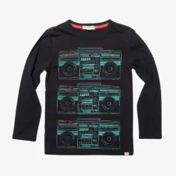 Outlet Appaman Boombox Graphic Tee Black