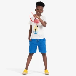Outlet Appaman Camp Shorts BlueTerry