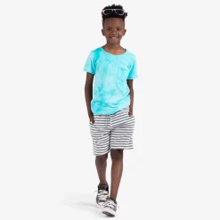 Sale Appaman Camp Shorts GreyStripeTerry