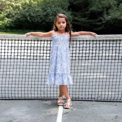 Discount Appaman Madison Dress BluePalms