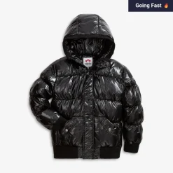 Sale Appaman Puffy Coat BlackGlitter