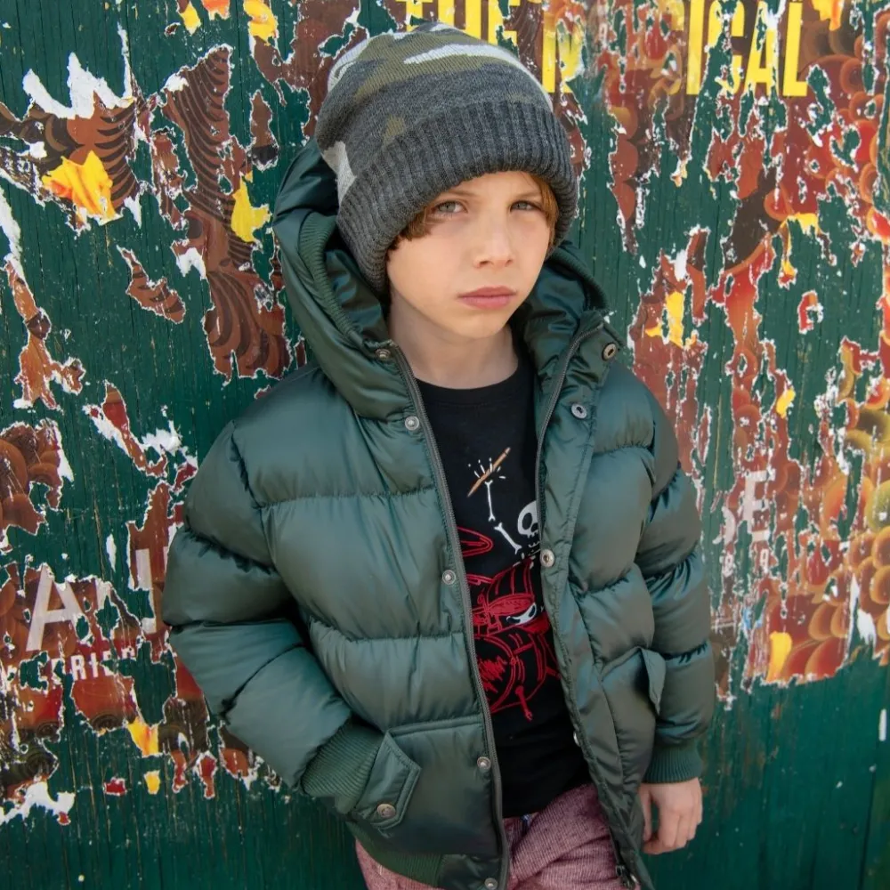 Clearance Appaman Puffy Coat ForestGreen