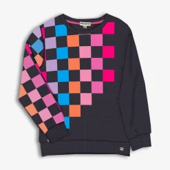 Online Appaman Ruby Sweatshirt NavyCheckerboard