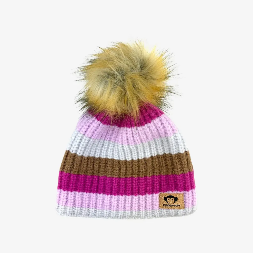 Appaman Saunter Beanie PinkStripes