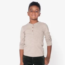 New Appaman Allday Henley Taupe