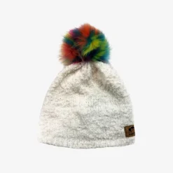 Sale Appaman Boucle Hat WhiteRainbow