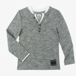 Appaman Camden Henley GreyStripe