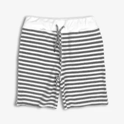 Sale Appaman Camp Shorts GreyStripeTerry