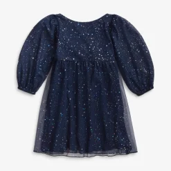 Appaman Chelsea Bow Dress NavyBlue