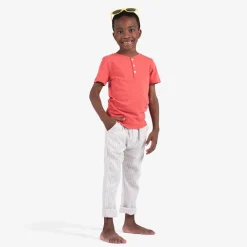 Sale Appaman Day Party Henley Coral