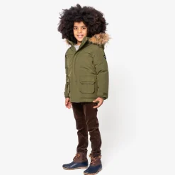 Hot Appaman Denali Down Coat Moss