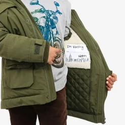 Hot Appaman Denali Down Coat Moss