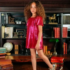 Clearance Appaman Emma Dress Fuchsia