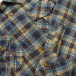 Clearance Appaman Flannel Shirt Chocolate/BluePlaid
