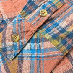 Sale Appaman Flannel Shirt Clay/JewelPlaid