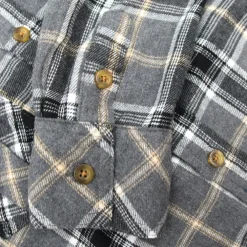 New Appaman Flannel Shirt GreigePlaid