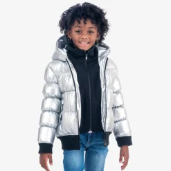 Online Appaman Flurry Coat Silver