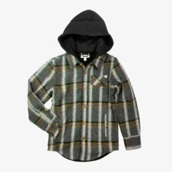 Discount Appaman Glen Hooded Shirt Woodland