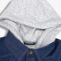 Appaman Glen Hooded Shirt DenimBlue