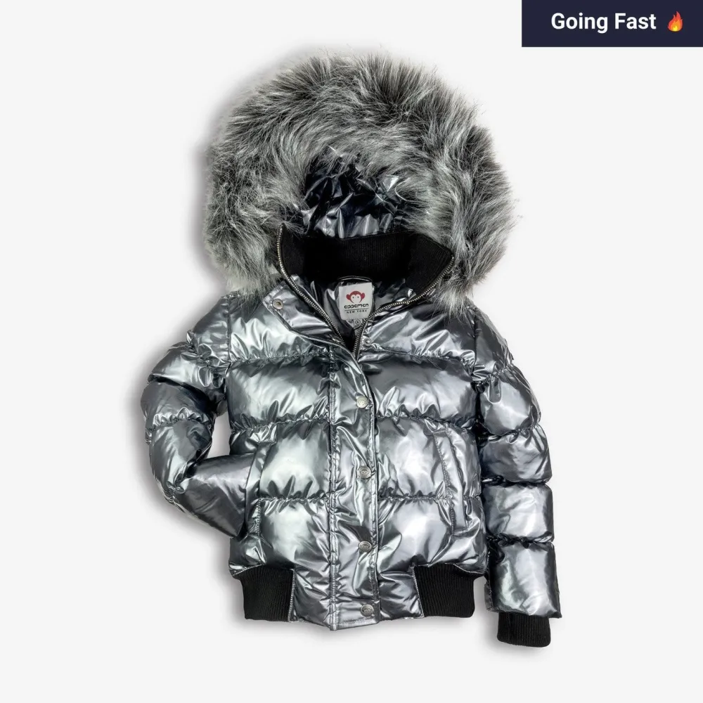 Online Appaman Kyla Puffer Coat Gunmetal