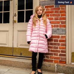 Outlet Appaman Lovi Long Puffer Pink