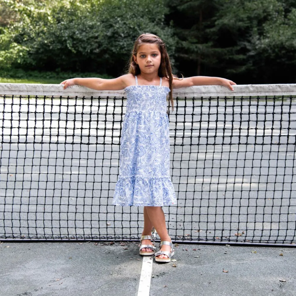 Discount Appaman Madison Dress BluePalms