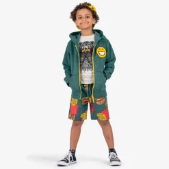 Hot Appaman Magic Zip Hoodie DarkGreen