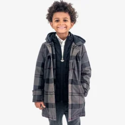 Outlet Appaman New Gotham Coat GreyPlaid
