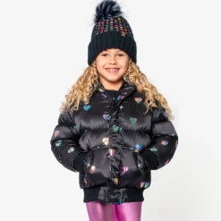 Outlet Appaman Puffy Coat RainbowHearts