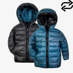 New Appaman Reversible Puffer BlueWave