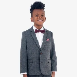 Online Appaman Silk Bow Tie BurgundyDots