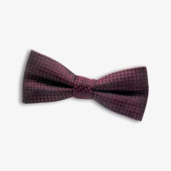 Sale Appaman Silk Bow Tie BlackBurgundy