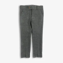 Hot Appaman Stretchy Suit Pant NoirMicroPlaid