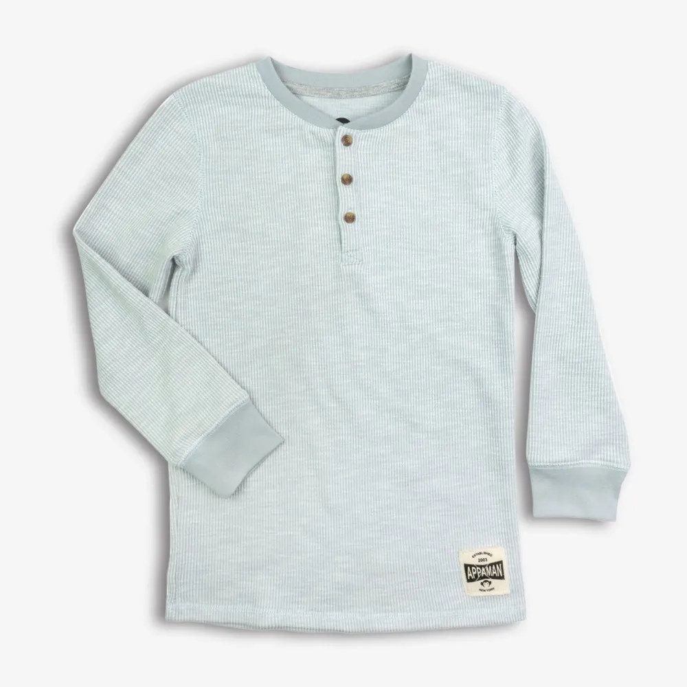 Online Appaman Thermal Henley CoolGrey