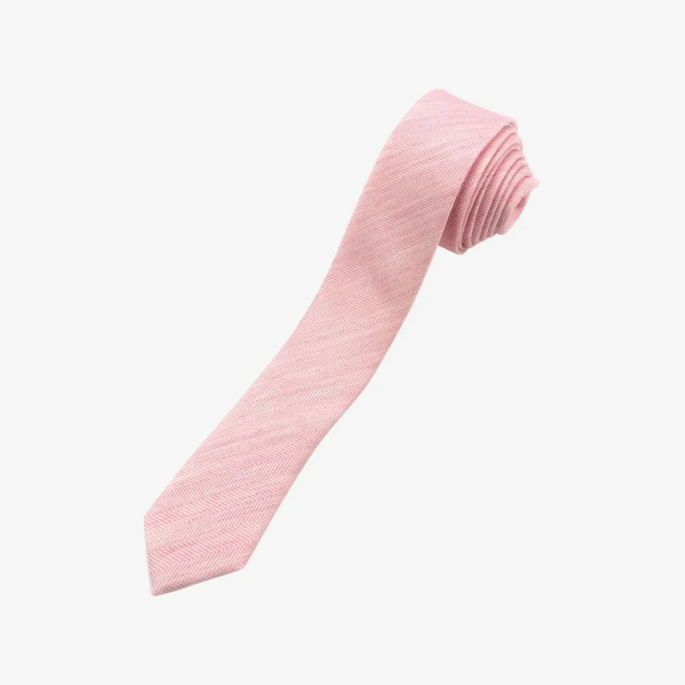 Sale Appaman Tie PinkHerringbone