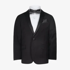 Hot Appaman Tuxedo Suit Jacket Black