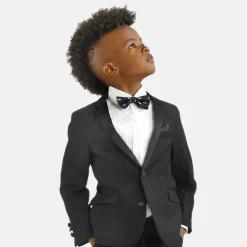 Hot Appaman Tuxedo Suit Jacket Black